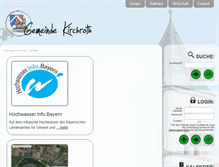 Tablet Screenshot of kirchroth.de